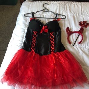 Devil Halloween Costume - Light Up